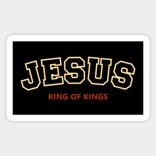 Christian Apparel Clothing Gifts - Jesus is King Magnet